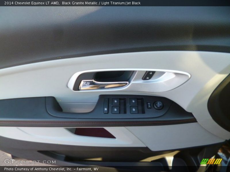 Black Granite Metallic / Light Titanium/Jet Black 2014 Chevrolet Equinox LT AWD
