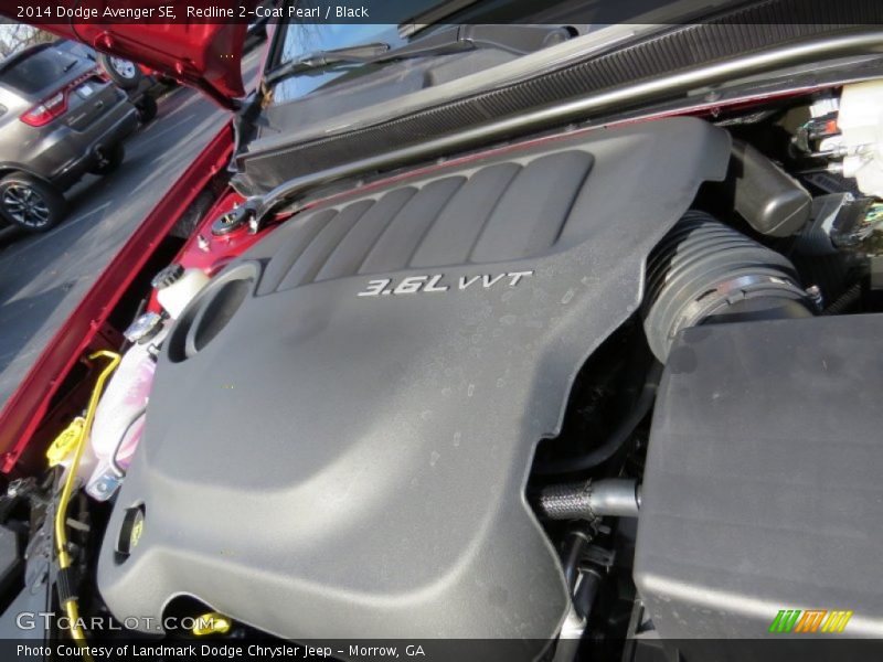 Redline 2-Coat Pearl / Black 2014 Dodge Avenger SE