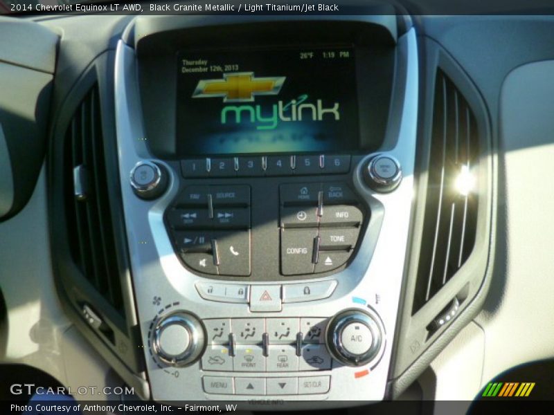 Black Granite Metallic / Light Titanium/Jet Black 2014 Chevrolet Equinox LT AWD