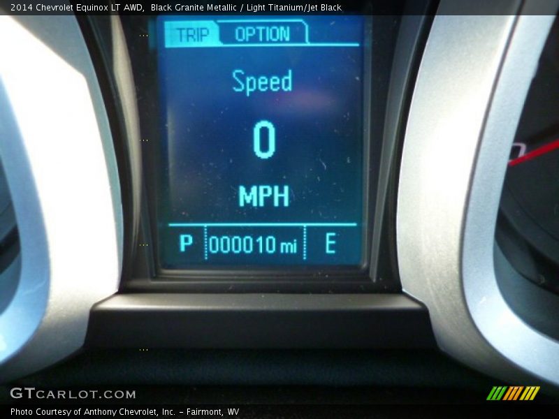 Black Granite Metallic / Light Titanium/Jet Black 2014 Chevrolet Equinox LT AWD