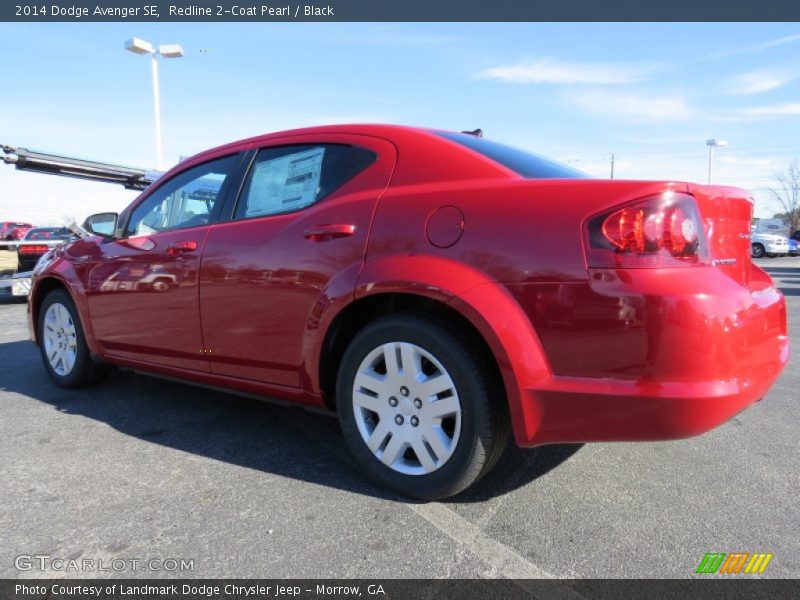 Redline 2-Coat Pearl / Black 2014 Dodge Avenger SE