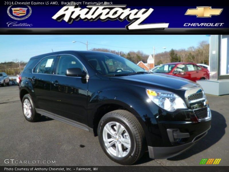 Black / Light Titanium/Jet Black 2014 Chevrolet Equinox LS AWD