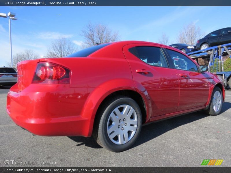 Redline 2-Coat Pearl / Black 2014 Dodge Avenger SE