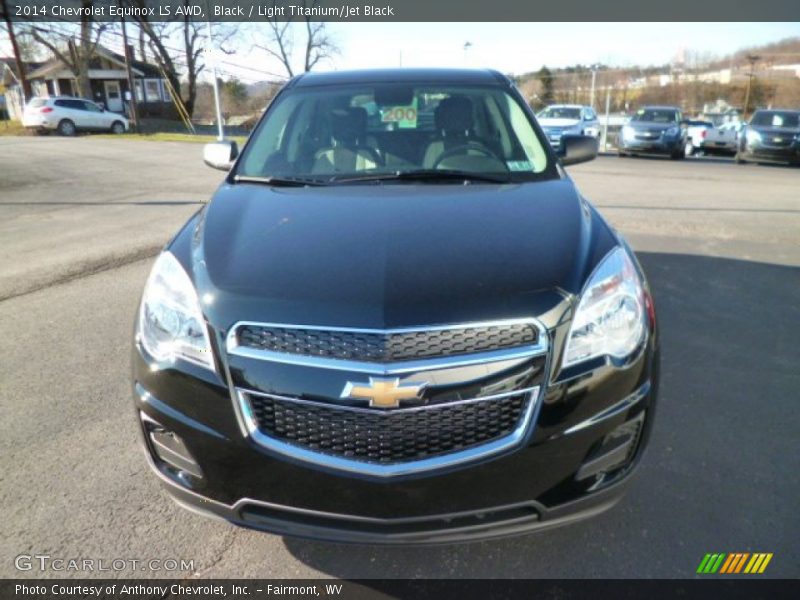 Black / Light Titanium/Jet Black 2014 Chevrolet Equinox LS AWD