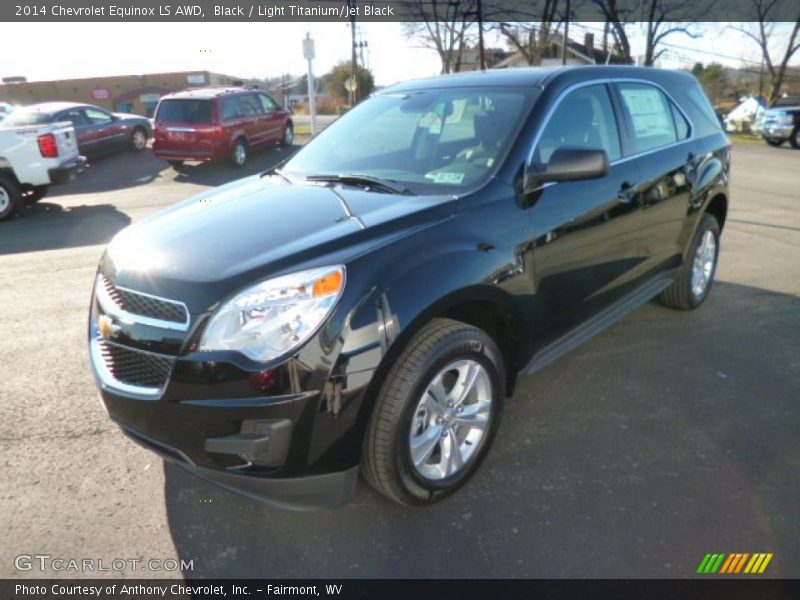Black / Light Titanium/Jet Black 2014 Chevrolet Equinox LS AWD