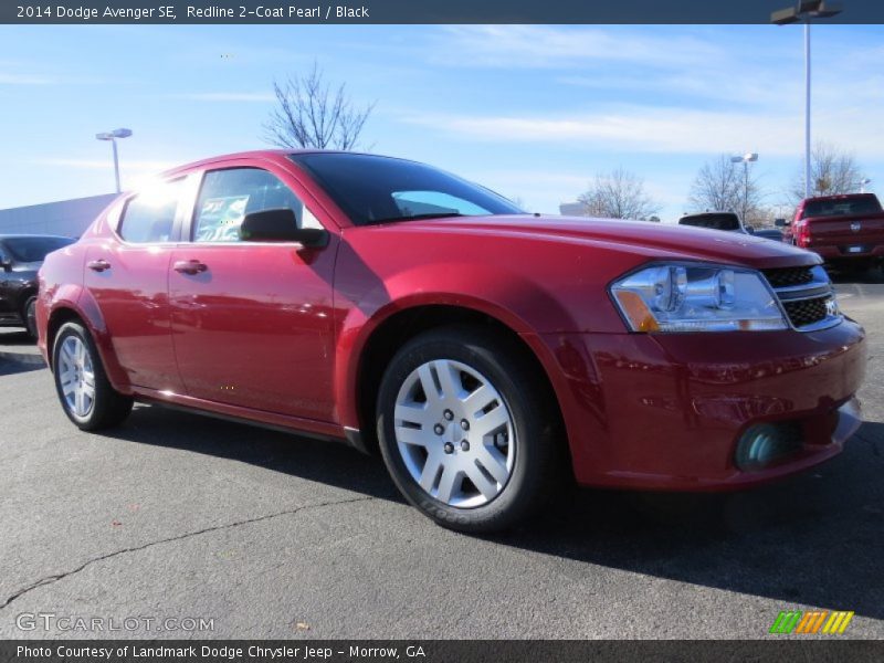 Redline 2-Coat Pearl / Black 2014 Dodge Avenger SE