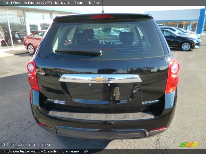 Black / Light Titanium/Jet Black 2014 Chevrolet Equinox LS AWD