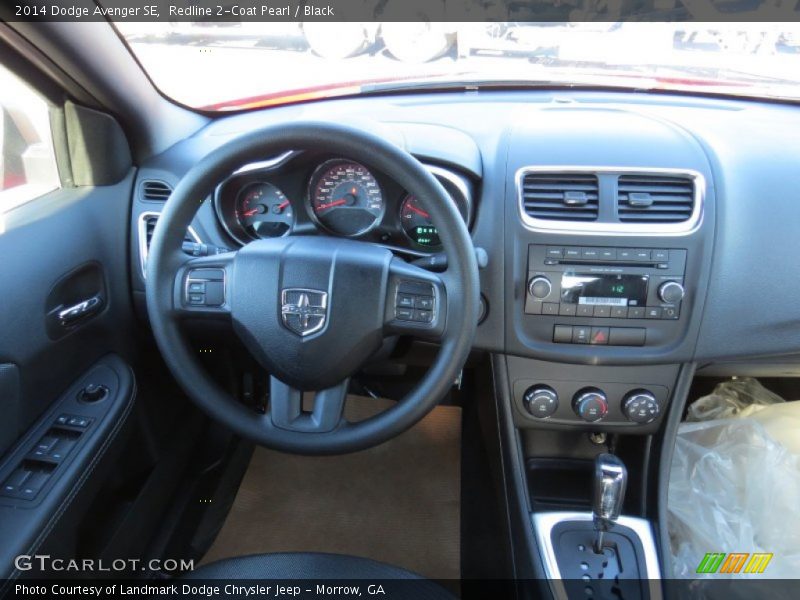 Redline 2-Coat Pearl / Black 2014 Dodge Avenger SE