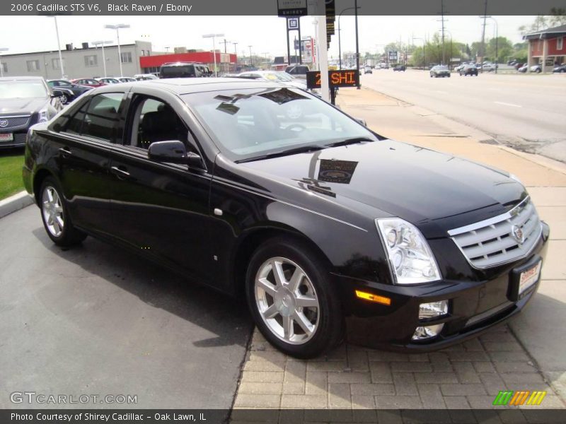 Black Raven / Ebony 2006 Cadillac STS V6