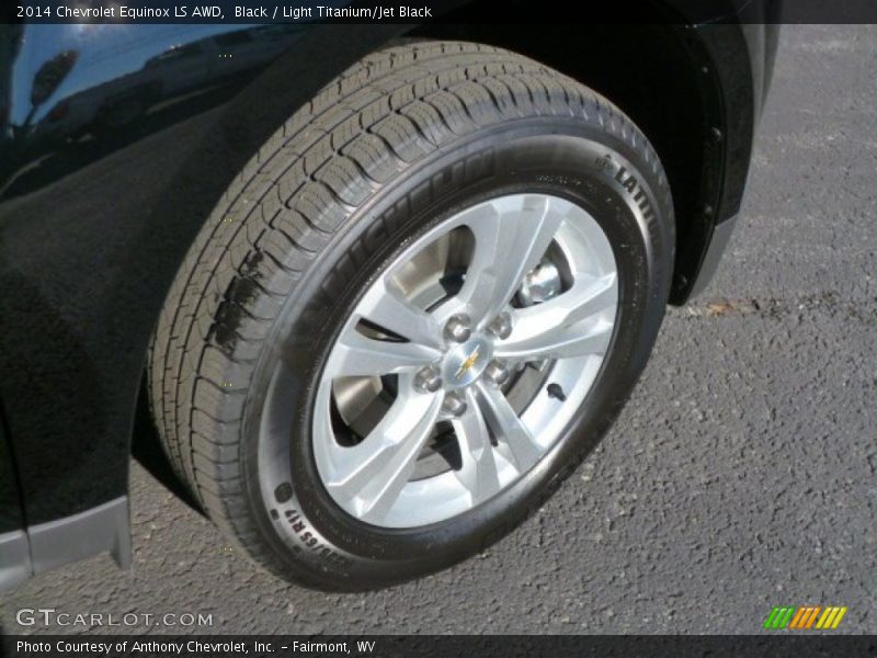 Black / Light Titanium/Jet Black 2014 Chevrolet Equinox LS AWD