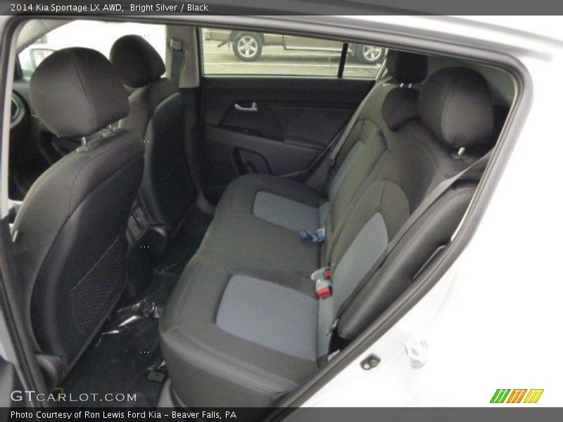 Bright Silver / Black 2014 Kia Sportage LX AWD