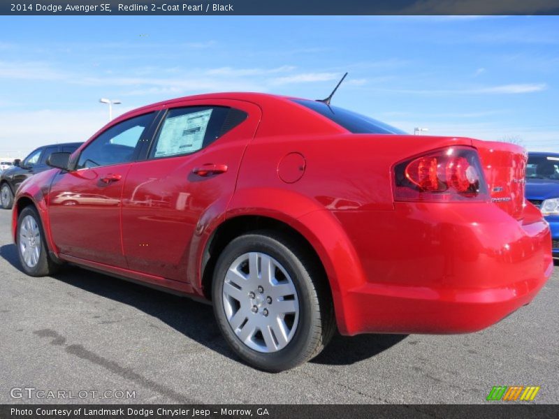 Redline 2-Coat Pearl / Black 2014 Dodge Avenger SE