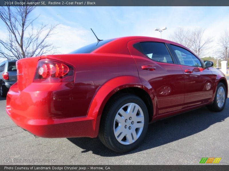 Redline 2-Coat Pearl / Black 2014 Dodge Avenger SE