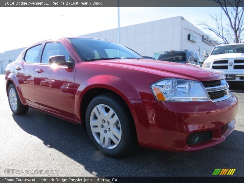 Redline 2-Coat Pearl / Black 2014 Dodge Avenger SE