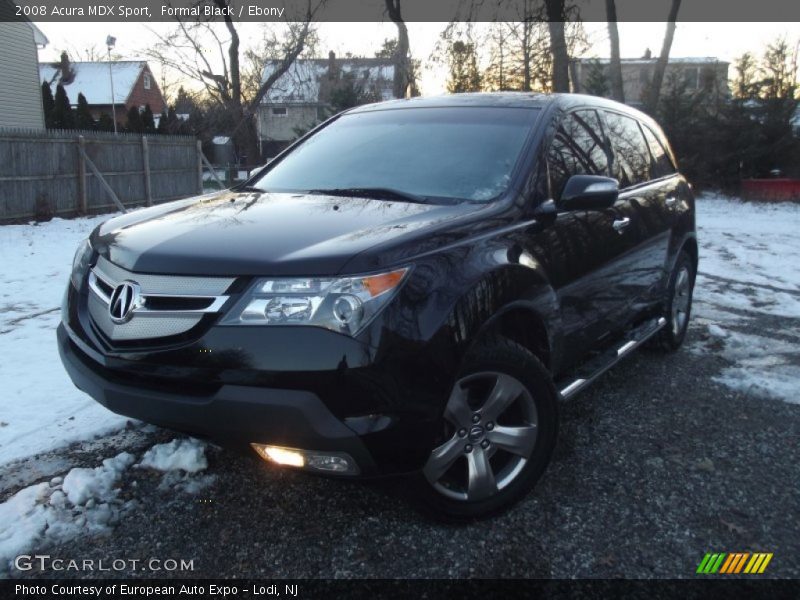 Formal Black / Ebony 2008 Acura MDX Sport