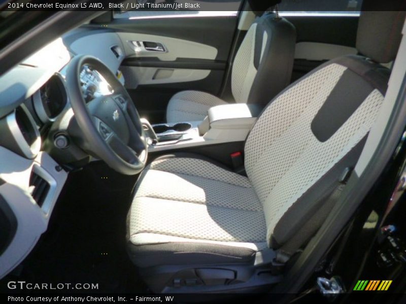 Black / Light Titanium/Jet Black 2014 Chevrolet Equinox LS AWD