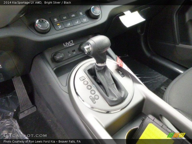 Bright Silver / Black 2014 Kia Sportage LX AWD