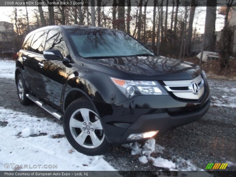 Formal Black / Ebony 2008 Acura MDX Sport