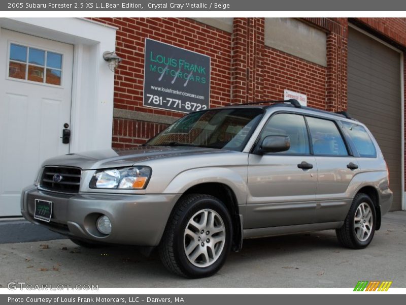 Crystal Gray Metallic / Beige 2005 Subaru Forester 2.5 XS L.L.Bean Edition