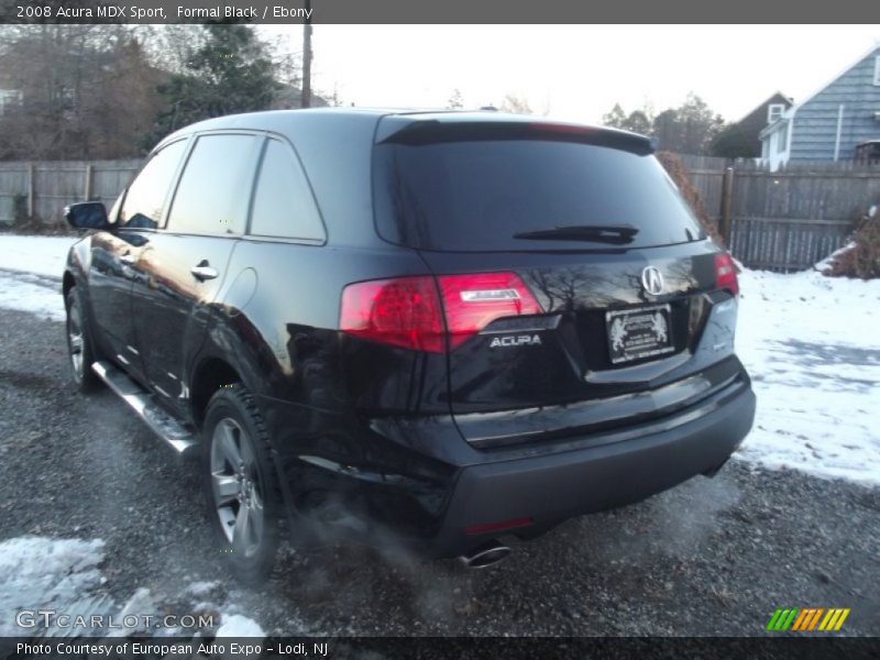 Formal Black / Ebony 2008 Acura MDX Sport