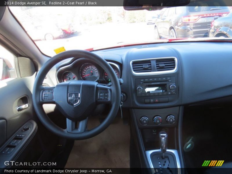 Redline 2-Coat Pearl / Black 2014 Dodge Avenger SE