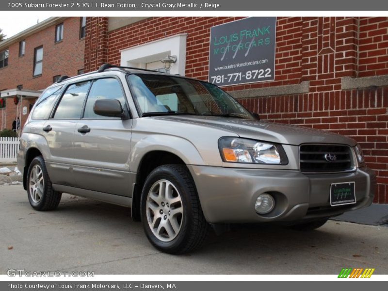Crystal Gray Metallic / Beige 2005 Subaru Forester 2.5 XS L.L.Bean Edition