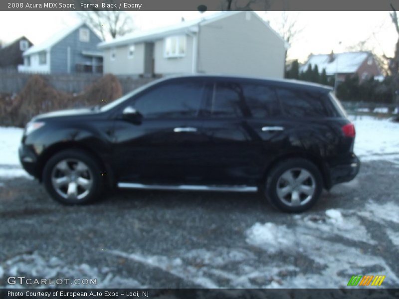 Formal Black / Ebony 2008 Acura MDX Sport