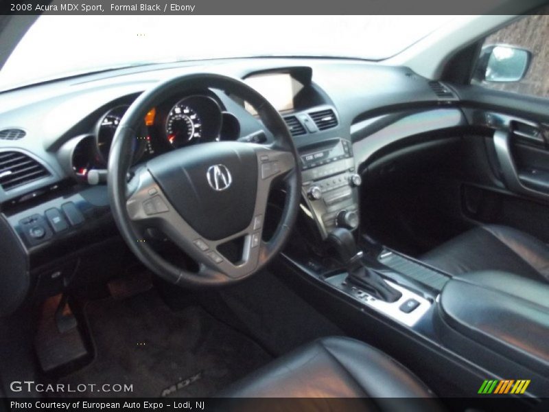 Formal Black / Ebony 2008 Acura MDX Sport