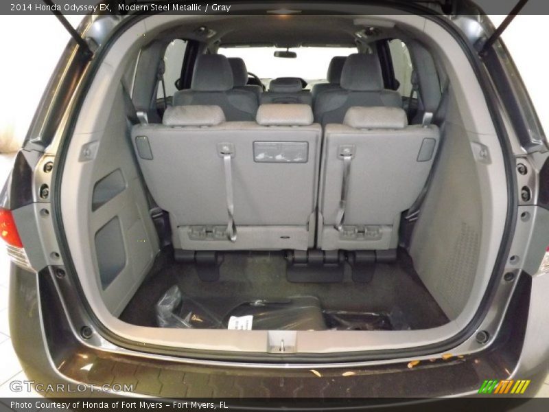 Modern Steel Metallic / Gray 2014 Honda Odyssey EX