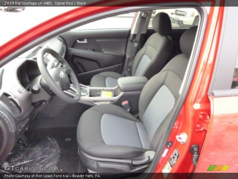 Signal Red / Black 2014 Kia Sportage LX AWD