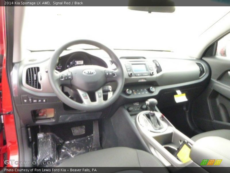 Signal Red / Black 2014 Kia Sportage LX AWD