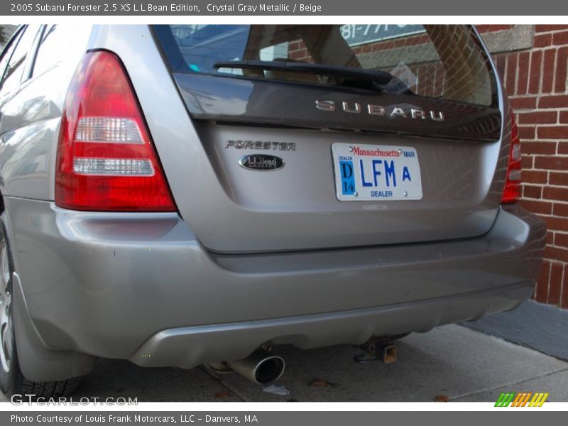 Crystal Gray Metallic / Beige 2005 Subaru Forester 2.5 XS L.L.Bean Edition