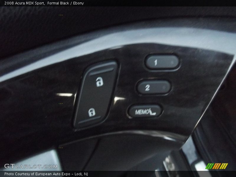 Formal Black / Ebony 2008 Acura MDX Sport