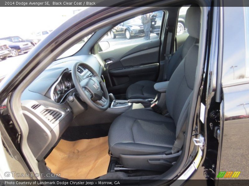 Black Clear Coat / Black 2014 Dodge Avenger SE