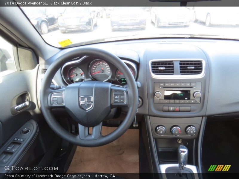 Black Clear Coat / Black 2014 Dodge Avenger SE