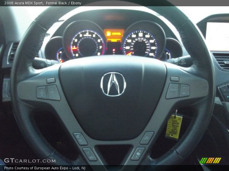 Formal Black / Ebony 2008 Acura MDX Sport
