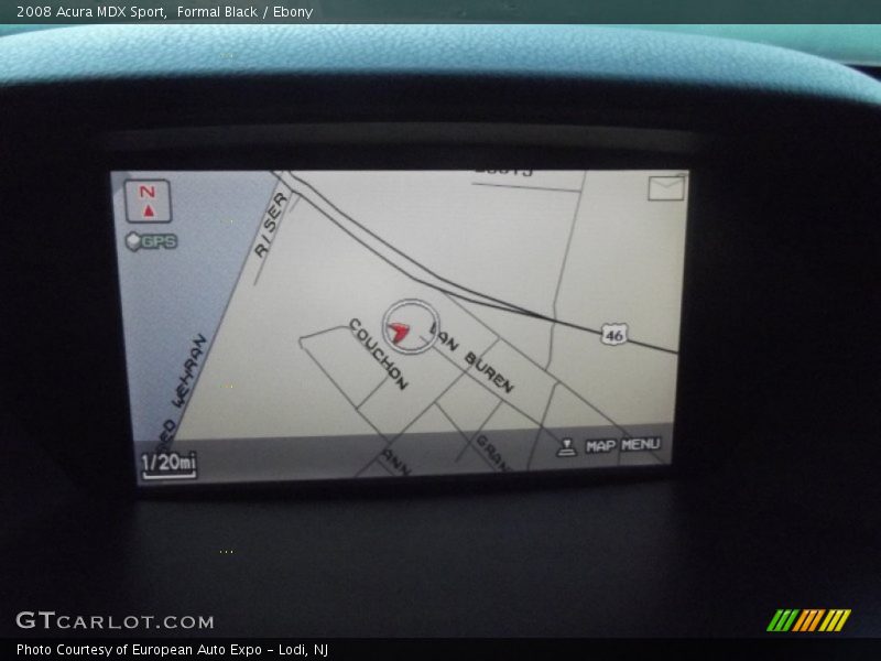 Formal Black / Ebony 2008 Acura MDX Sport