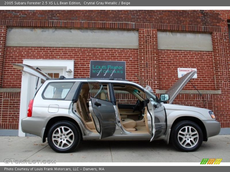 Crystal Gray Metallic / Beige 2005 Subaru Forester 2.5 XS L.L.Bean Edition