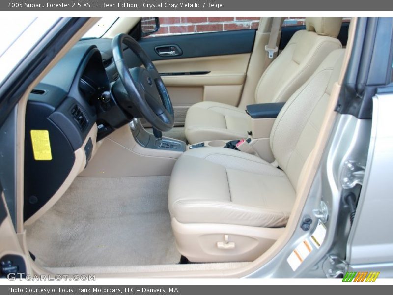 Crystal Gray Metallic / Beige 2005 Subaru Forester 2.5 XS L.L.Bean Edition