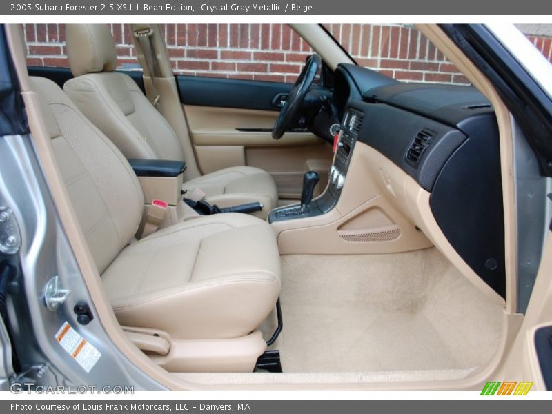 Crystal Gray Metallic / Beige 2005 Subaru Forester 2.5 XS L.L.Bean Edition
