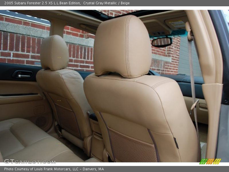 Crystal Gray Metallic / Beige 2005 Subaru Forester 2.5 XS L.L.Bean Edition