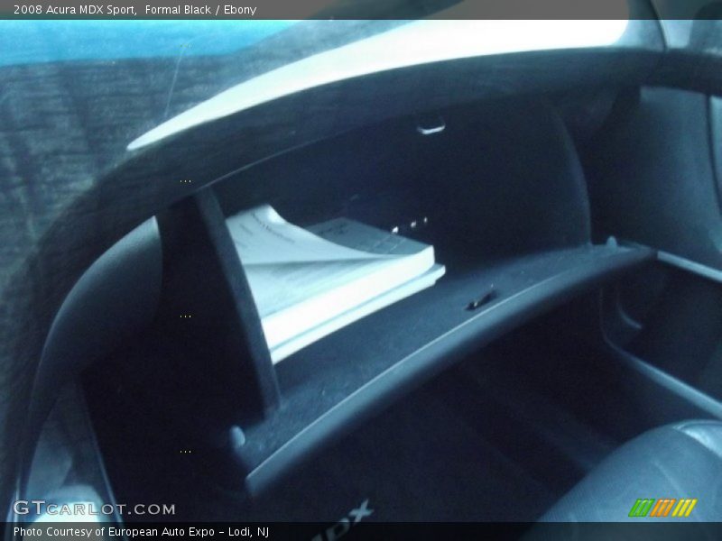 Formal Black / Ebony 2008 Acura MDX Sport