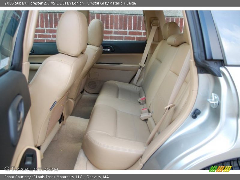 Crystal Gray Metallic / Beige 2005 Subaru Forester 2.5 XS L.L.Bean Edition