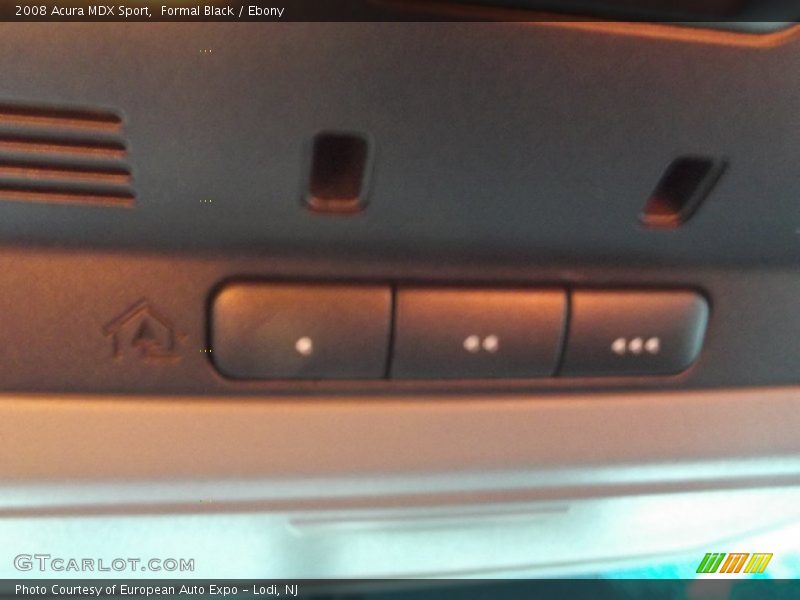 Formal Black / Ebony 2008 Acura MDX Sport