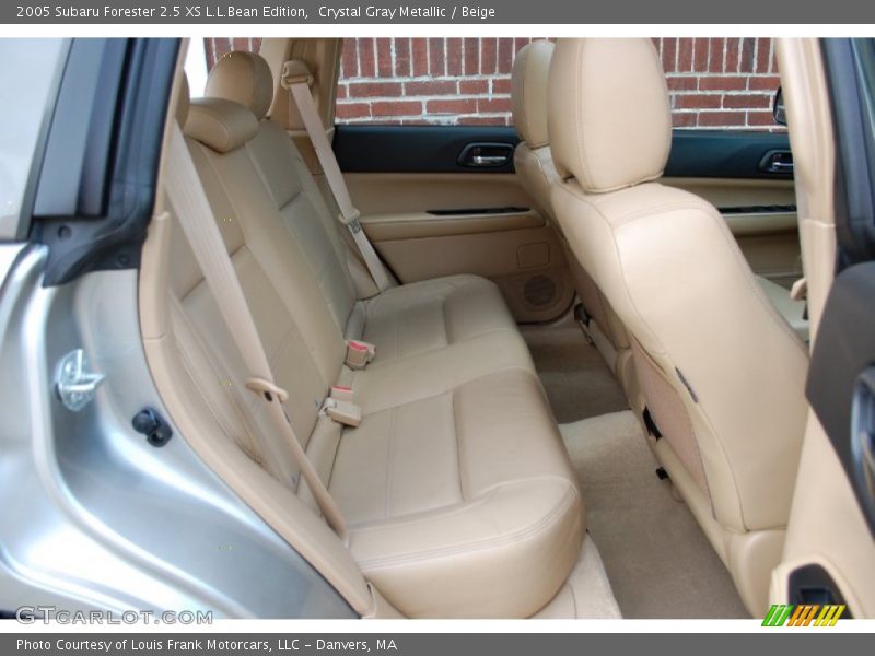 Crystal Gray Metallic / Beige 2005 Subaru Forester 2.5 XS L.L.Bean Edition