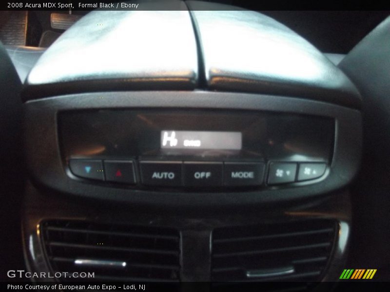 Formal Black / Ebony 2008 Acura MDX Sport