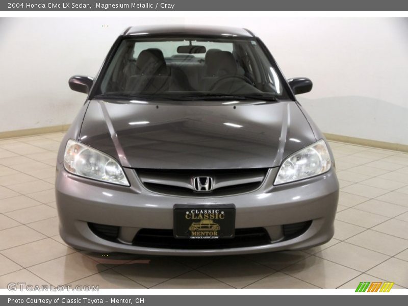 Magnesium Metallic / Gray 2004 Honda Civic LX Sedan