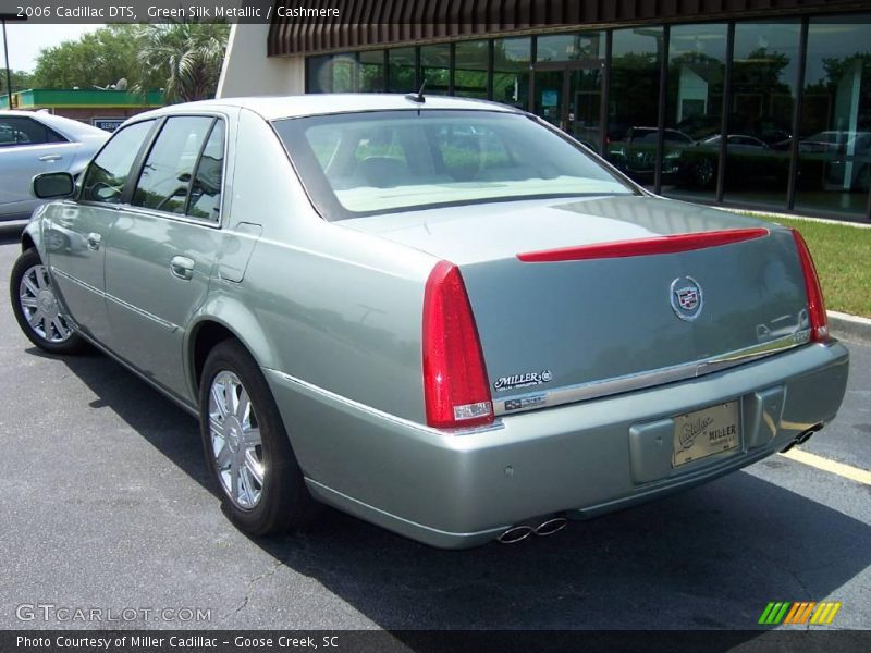 Green Silk Metallic / Cashmere 2006 Cadillac DTS