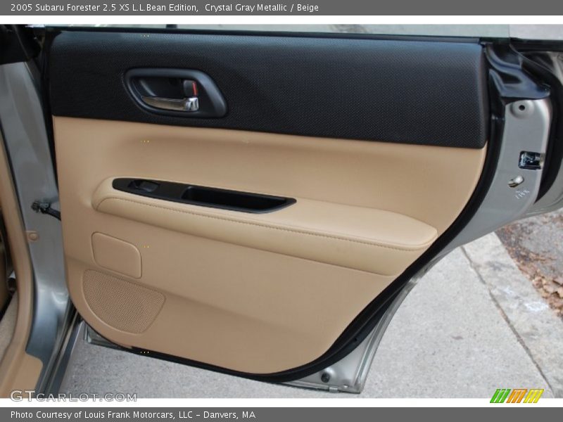 Crystal Gray Metallic / Beige 2005 Subaru Forester 2.5 XS L.L.Bean Edition