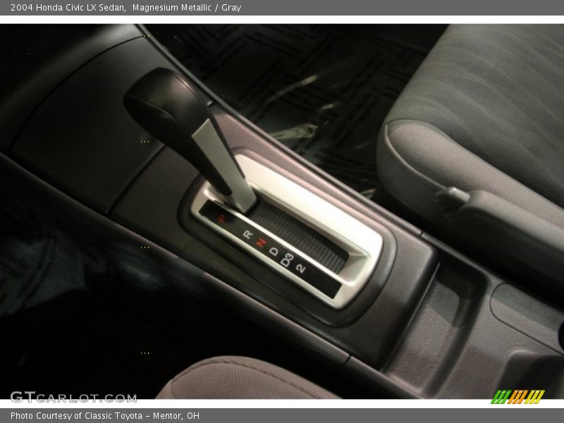 Magnesium Metallic / Gray 2004 Honda Civic LX Sedan